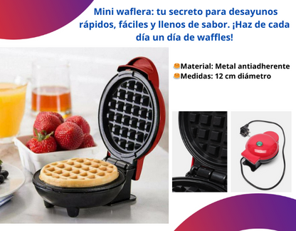 Waflera Circular para Wafles dulces y salados