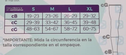 Medias de Compresión al Muslo 20-30 mmHg