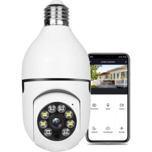 Camara de Seguridad Wifi Tipo Bombillo HD 1080P