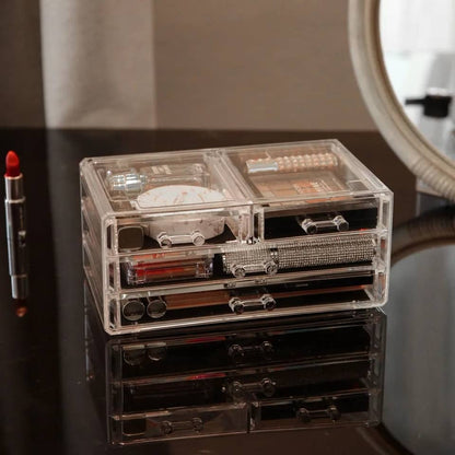 Estante Organizador de Acrílico para Maquillaje