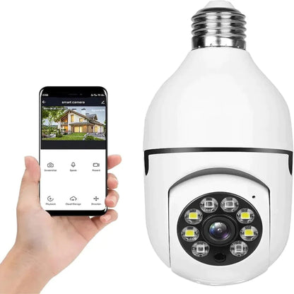 Camara de Seguridad Wifi Tipo Bombillo HD 1080P
