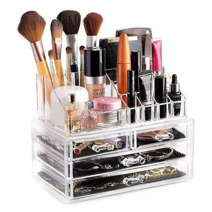 Estante Organizador de Acrílico para Maquillaje